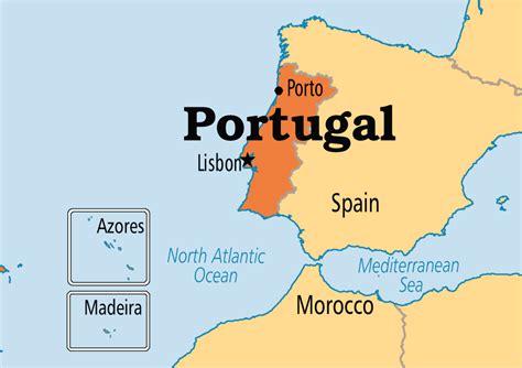 Mapa del mundo, vista de satélite: portugal