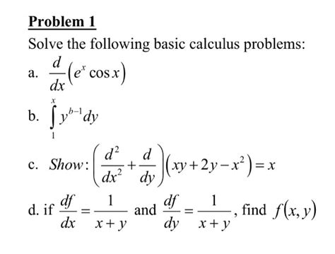 😀 Solve Calculus Problems Step By Step Practice Math Problems With