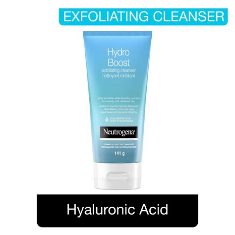 Neutrogena Hydro Boost Exfoliating Face Cleanser With Hyaluronic Acid