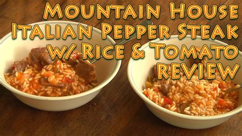 See 991 tripadvisor traveller reviews of 36 rocky mountain house restaurants and search by cuisine, price, location, and more. Mountain House Italian Pepper Steak with Rice and Tomato ...