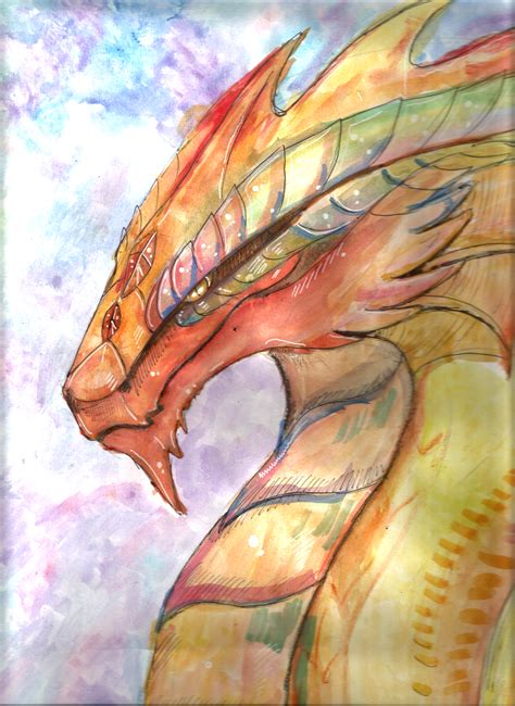 Dragon Painting By Nefixion On Deviantart