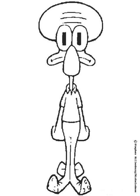 You can download and print this picture free squidward coloring pages sketch for individual and noncommercial use only. Spongebob Characters Coloring Pages - Coloring Home