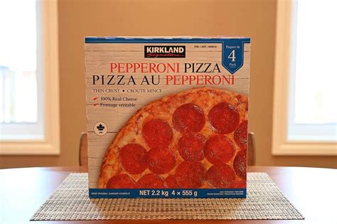 Review Kirkland Signature Pepperoni Pizza From Costco Frozen Rezfoods