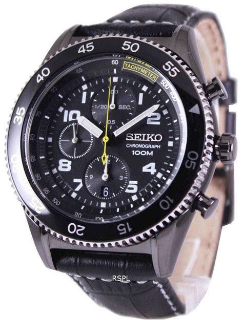 Seiko Chronograph Tachymeter 100m Sndg61p1 Sndg61p Mens Watch