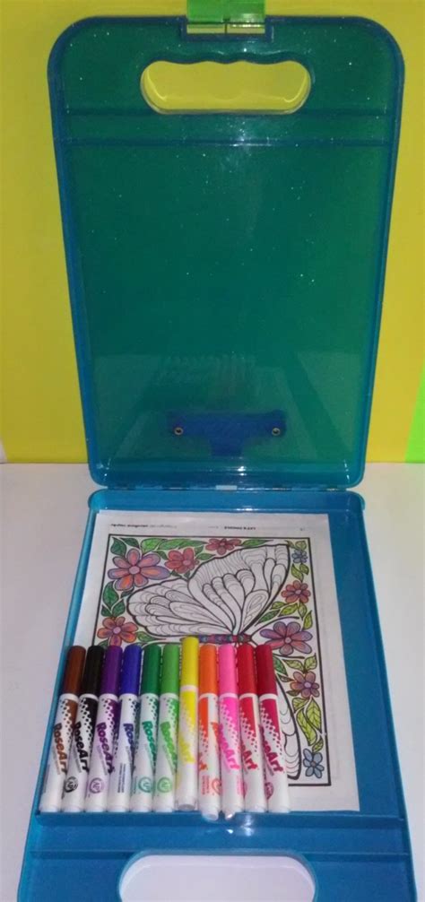 Lisa Frank Clipboard And Rose Art Markers Etsy