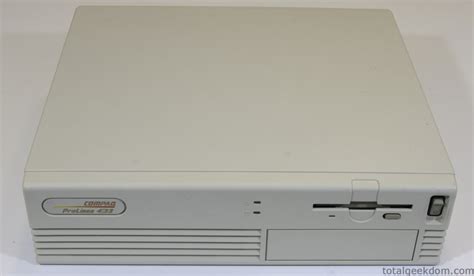 Vintage Compaq Prolinea 486 Intel Teardown Total Geekdom