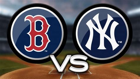 Mlb New York Yankees Vs Boston Redsox Game 1 Youtube