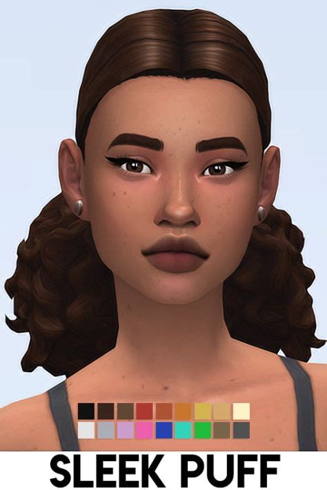48 Idées De Sims 4 Curly Hair Sims Sims 4 Contenu Personnalisé