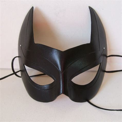 Leather Bat Woman Mask