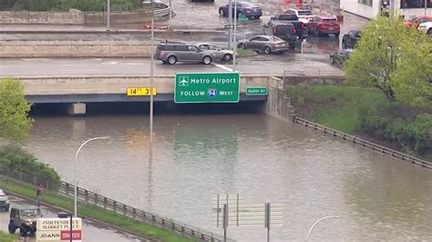 All Lanes Reopened On Southfield Fwy After Flooding