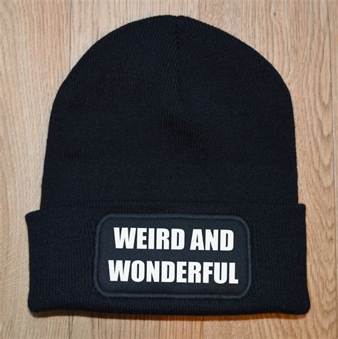Funny Beanie Hat Weird And Wonderful Funny Beanies Funny Etsy Uk
