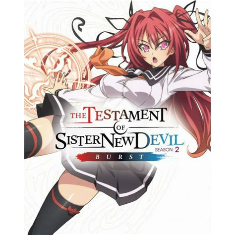 the testament of sister new devil the complete second season blu ray