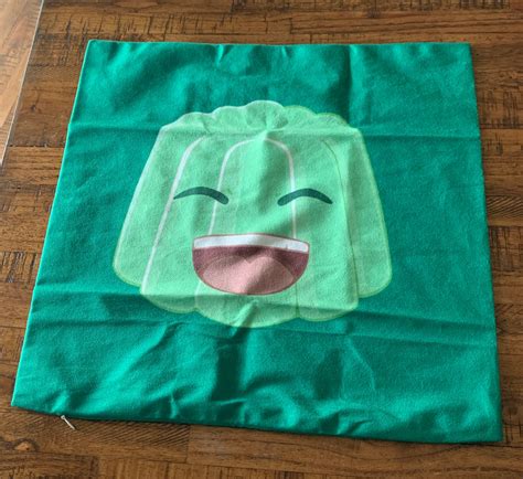 New Jelly With A Face Throw Pillow Cover Etsy