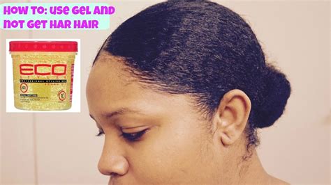 How To Use Gel On Natural Hair Without Making Your Hair