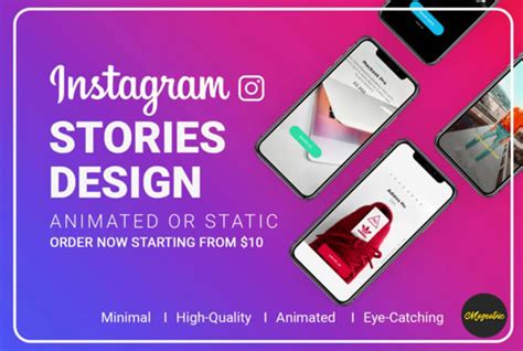 Design Awesome Animated Instagram Story And Post By Mogeotric Fiverr