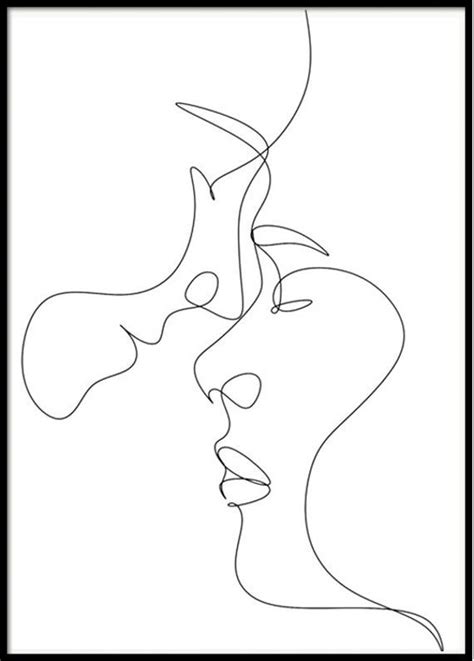 Love Line Art We Are One Line Etsy Line Art Drawings