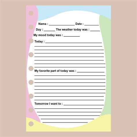 8 Best Images of Free Printable Journal Paper - Free Printable Lined