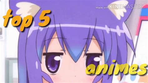 Top 5 Animes Nekos Youtube