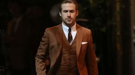 Costume Marron De Sebastian Ryan Gosling Dans La La Land Spotern