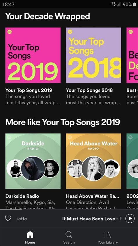 Artist of the decade, music that defined a decade, minutes you've spent listening. How to Find Your Spotify Wrapped 2019