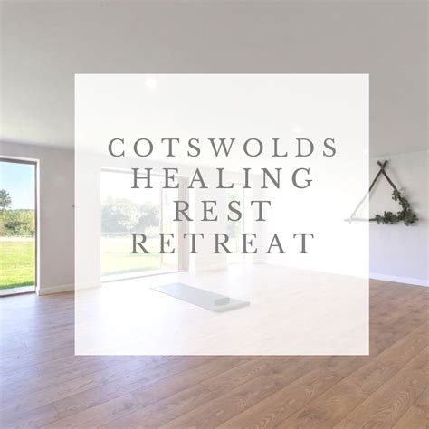 Cotswolds Retreat With Yoga Nidra Sound Healing And Wild Swimming July