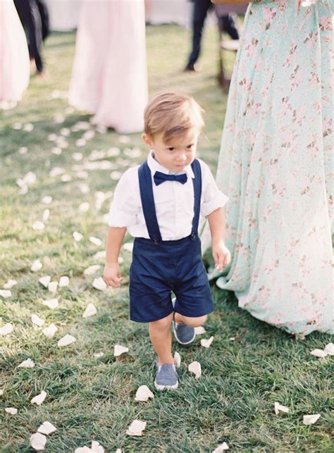 Adorable Baby Boy Walks Down The Aisle To Wait For Mom The Bride