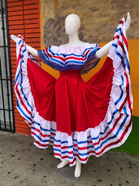 Caribbean Dress Dominican Republic Dress Puerto Rico Dress Etsy Caribbean Dress Rico Dress