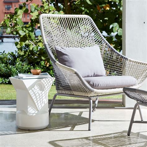 That is, they are built in a permanently reclined position that cannot be adjusted by the user, which is the key feature that differentiates them from recliners, which. Huron Outdoor Large Lounge Chair & Cushion | west elm