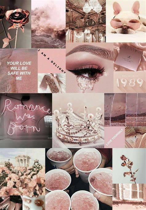 Rosegold Aesthetic Rose Gold Wallpaper Iphone Rose Gold Wallpaper