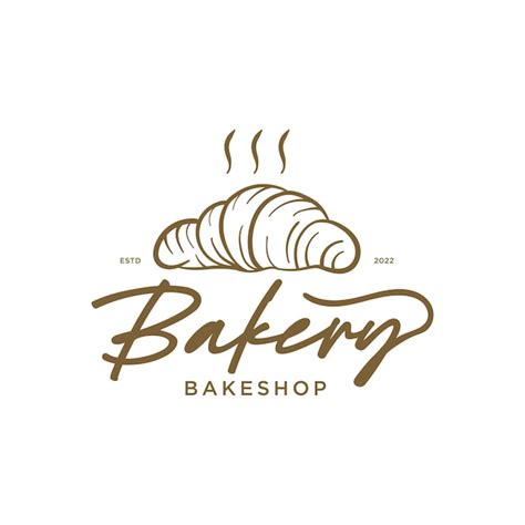 Premium Vector Vintage Retro Bakery Bake Shop Logo Design Template