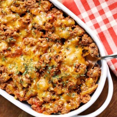 Cheesy Ground Beef And Cauliflower Casserole The Best Video Recipes For All