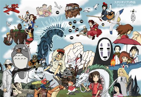 Studio Ghibli Tribute By Juggernaut Art On Deviantart