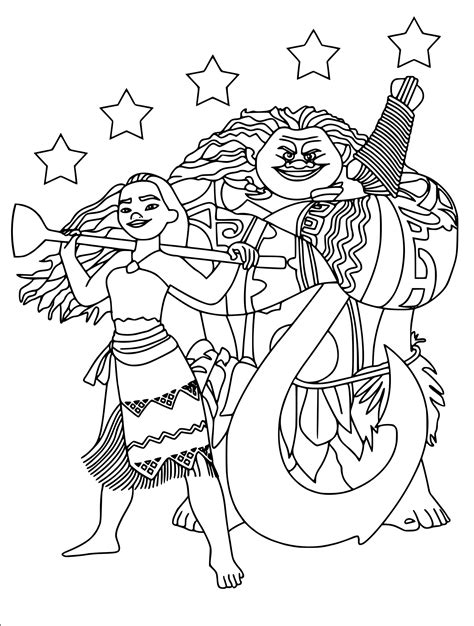 Get Coloriage A Imprimer Vaiana Pictures The Coloring Pages Bilder