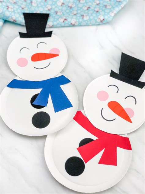 15 Of The Best Snowman Crafts For Kids To Make