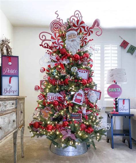 Candy Themed Christmas Tree