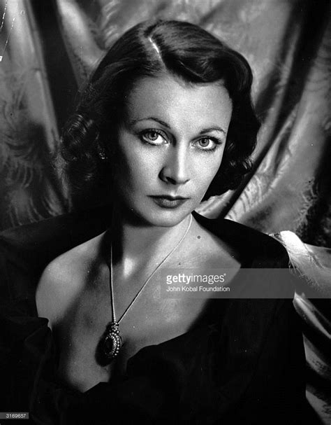 British Actress Vivien Leigh Most Famous For Her Role As Scarlett