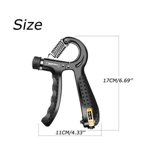 5kg 60kg Adjustable Smart Counting Handheld Fitness Grip Portable Hand