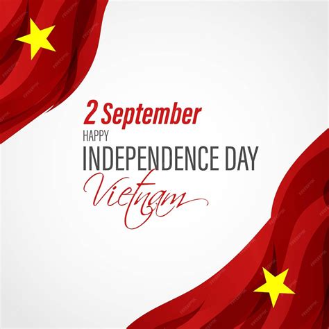 Ilustración Vectorial Para El Día De La Independencia De Vietnam El 2