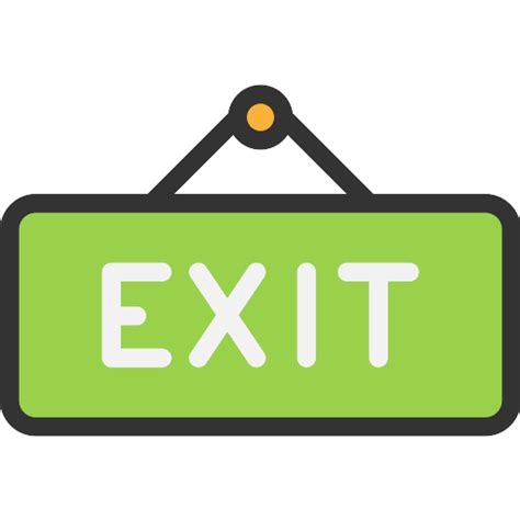 Exit Exit Vector Svg Icon Png Repo Free Png Icons