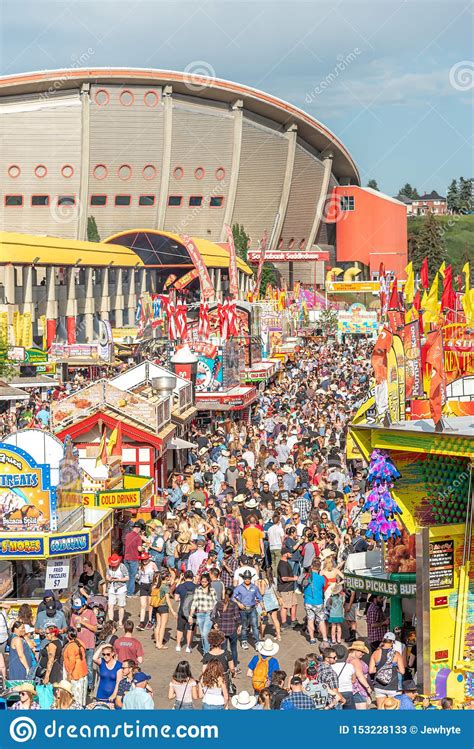 Sights And Sounds Of The Calgary Stampede Editorial Stock