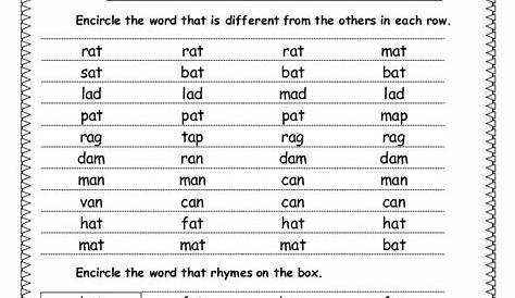 Short vowel sounds worksheets