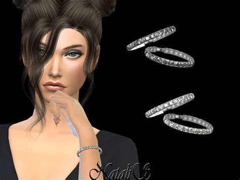 Diamond Tennis Bracelet By Natalis At Tsr Sims 4 Updates