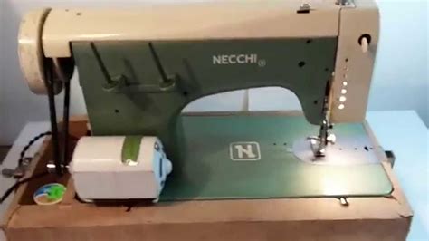 Necchi Lelia 512 Industrial Sewing Machine Youtube