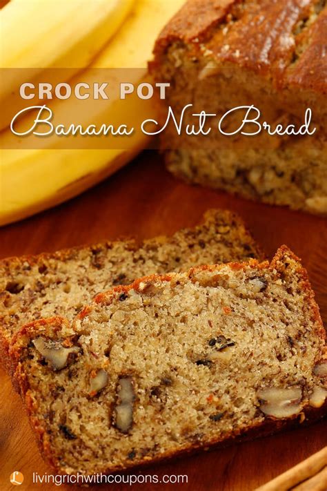 Crock Pot Banana Nut Bread Recipe Banana Nut Bread Recipe Nut Bread
