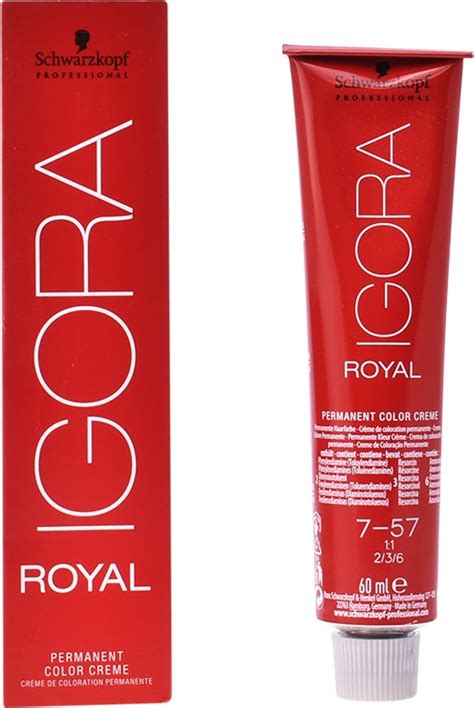 Schwarzkopf Professional IGORA ROYAL Permanent Color Creme 7 57 60 Ml