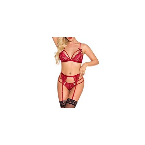 Popiv Sexy Lingerie For Women Womens Bra And Panties Set Lingerie Lace