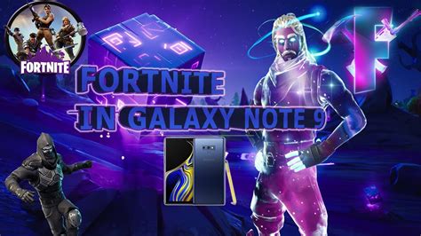 Note 9 Fortnite Chapter 2 Galaxy Note 9 Galaxy Skin Youtube