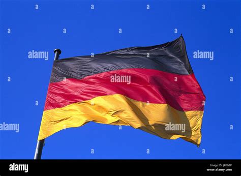 Germany National Flag Wind The Federal Republic Of Germany Flag