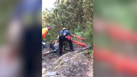 We Did It Watch The Moment Missing Maui Hiker Is Rescued