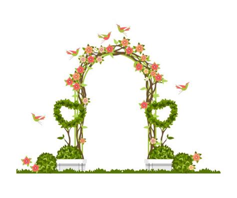 Flower Arch Stock Photos Pictures And Royalty Free Images Istock